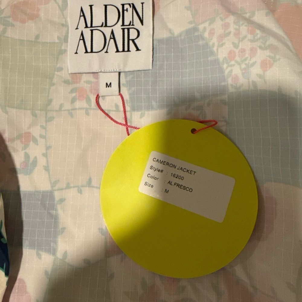 NWT Alden Adair Cameron Jacket in Al Fresco - Picture 5 of 5